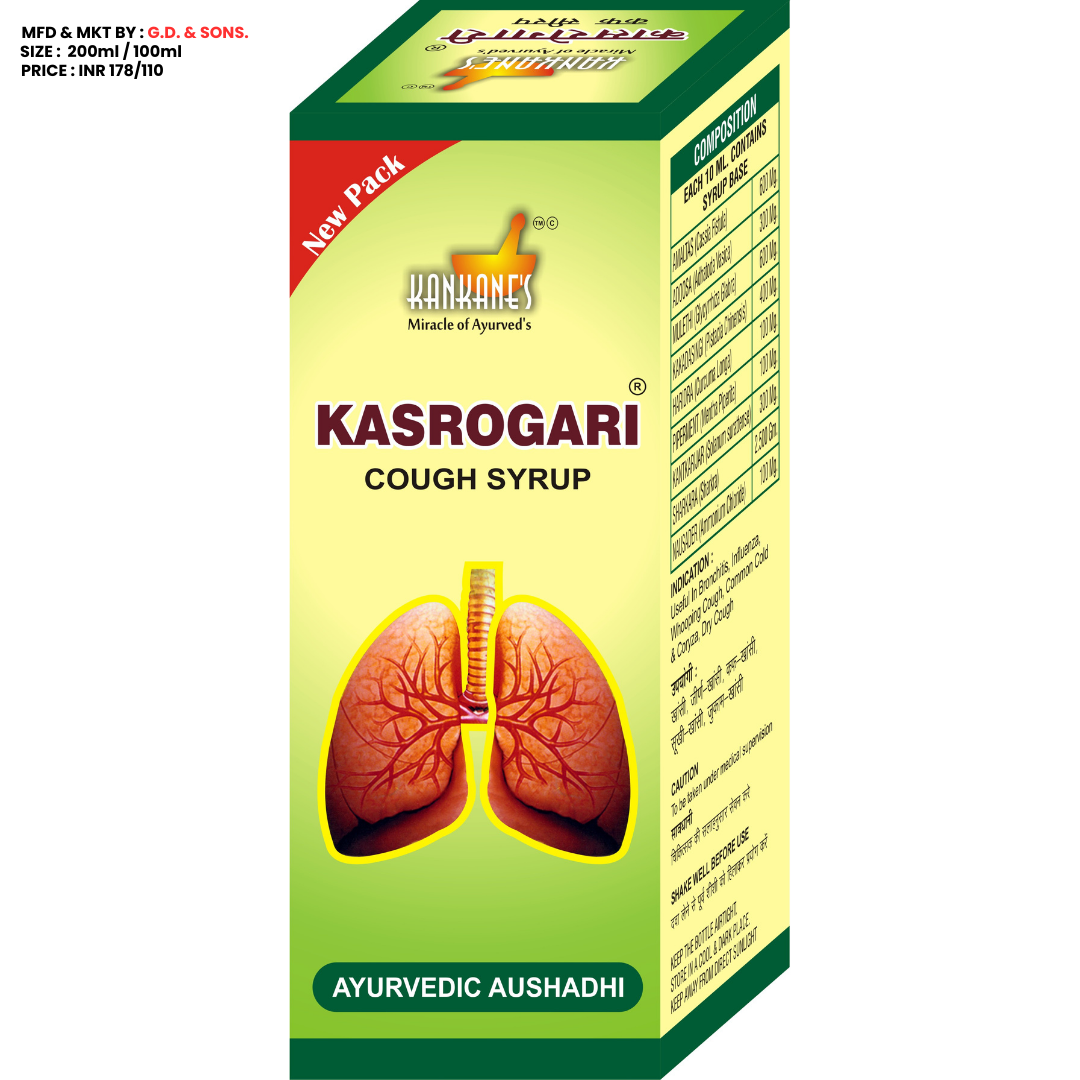 KANKANE's Kasrogari Cough Syrup