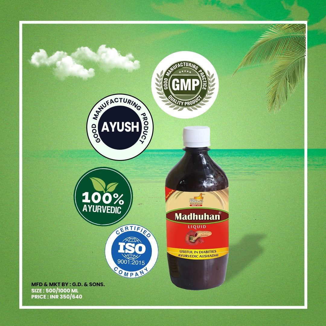 KANKANE'S Madhuhan Liquid Useful in Diabetes